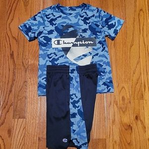 Boys Champion shorts set